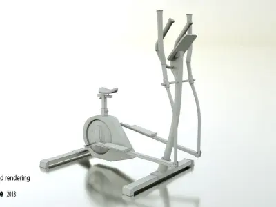 Gym Machine 03 3D model