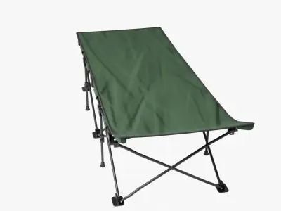 Folding Cot Green 3D model