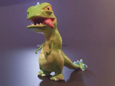 Dragon dancer 3D model