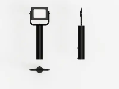 Light garden Free 3D model