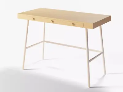 Ikea Lillasen desk Free low-poly 3D model