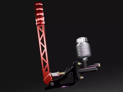Vertical Drift Handbrake inspired by Wilwood 3D model