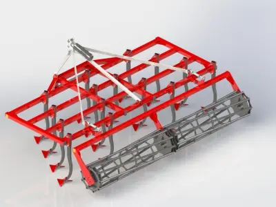 WG 1001 - Landscape cultivator 5 in 1 3D model