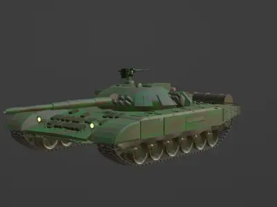 T72 Tank 3D model