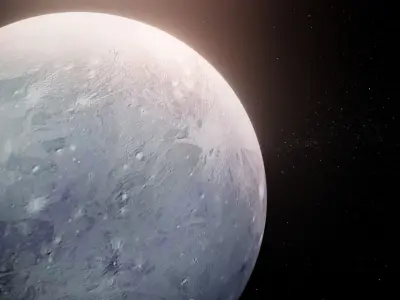 Photorealistic Pluto High-Res Textures and Sci-Fi Music Pack Low-poly 3D model