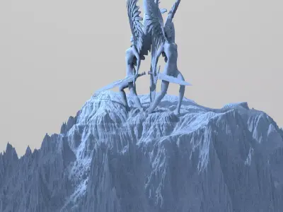 Tower Shrine of the Dark Gods 4 3D model