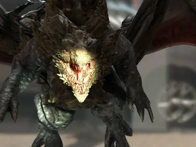 Predator Dragon 3D model