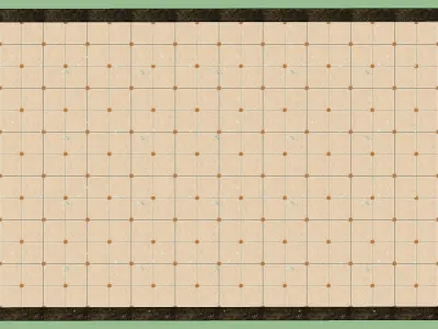 water jet on flooring 3d sketchup model 3D model