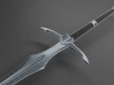 The Vindaaris Sword 3D model