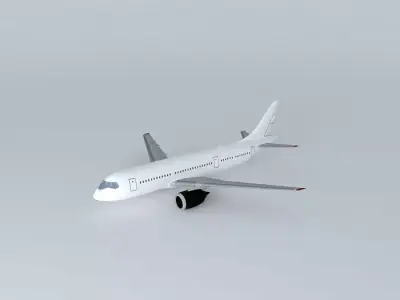 Template Irkut MS 21 Free 3D model