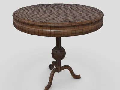 CC0 - Table Free low-poly 3D model