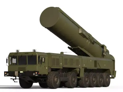 RS 26 Oreshnik Rubezh IRBM 3D model