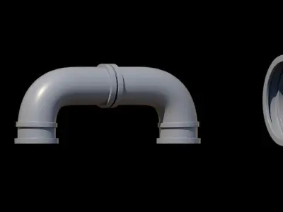 45 Pipe Joints 3D Models 3D model