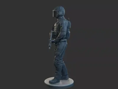Tactical Gear GSG 9 TG1 002 3D print model