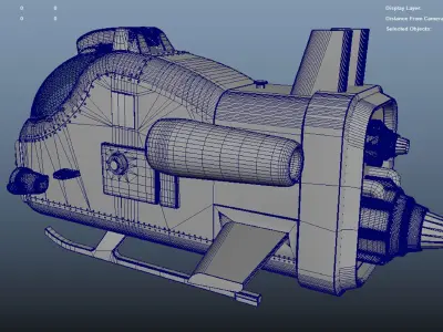 Flight of Dream - Wings Across the Horizon 3D model