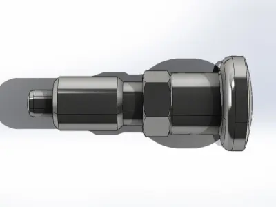 Indexador Elesa Ganter GN 817 8 8 C Indexer 3D model