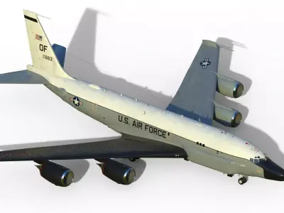 RC-135S Cobra Ball 3D model