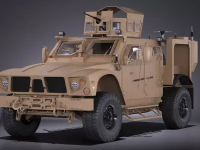 Oshkosh M-ATV R6 3D model