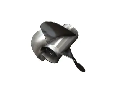 Outboard Propeller 3D print model