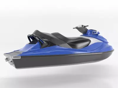 Sports jet ski Model model 3D model