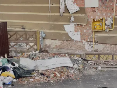 SCANS Ukraine Facades vol 4 Low-poly 3D model