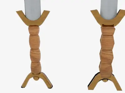  Celtic War Sword Low-poly 3D model