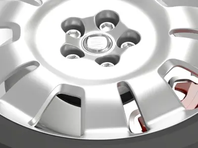 Fiat Doblo Work wheel 2015 3D model