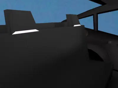 A 03 2019 Sedan SUV Low-poly 3D model