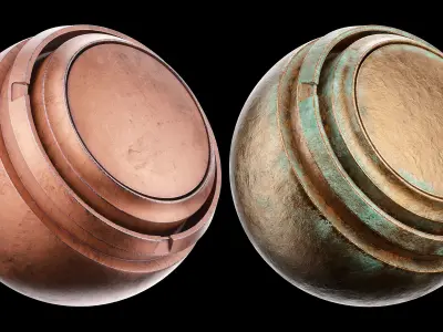 Metal Smart Materials vol 02 3D model