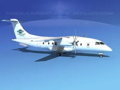 Dornier Do-328-130 Cirrus 3D model