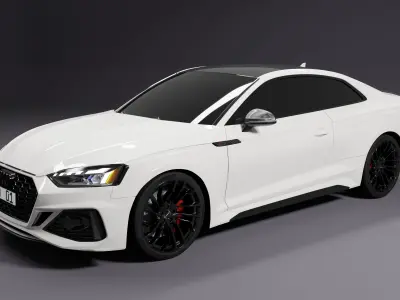 Audi RS5 Coupe 2020 Free 3D model