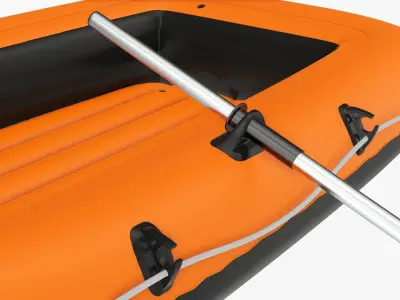 Boat inflatable 04 3D model