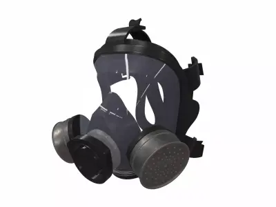 Gas Mask 05 3D model