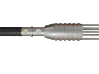 Tactical Stun Gun Low-poly 3D model