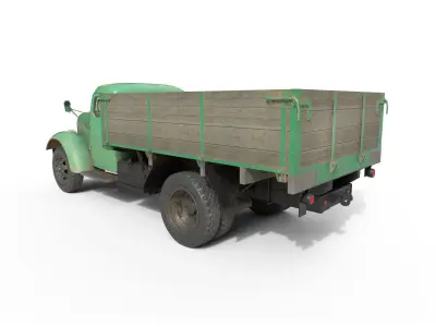 ZiS 150 Low-poly 3D model