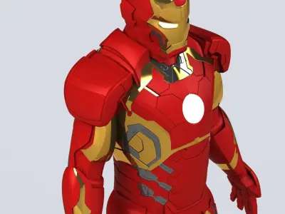 IRON MAN MARK 42 3D model