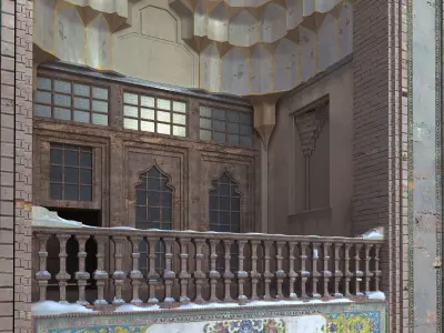 husein xan house 3D model