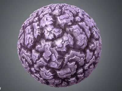Stylized Rock Vol 26 - Hand Painted Texture Pack Texture