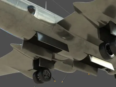 B29 aircraft 3D model  3D model