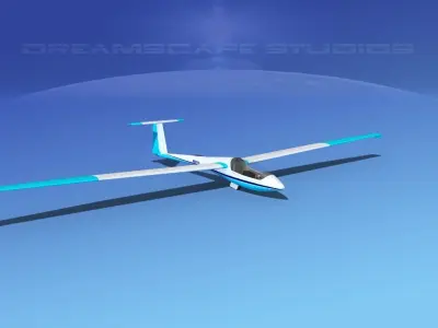 Centrair C-101 Pegase V02 Low-poly 3D model