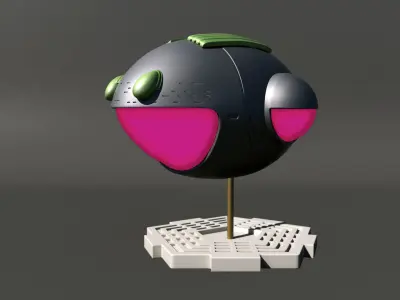 Heavy Metal Movie - Plutonium Crew Vessel  3D print model