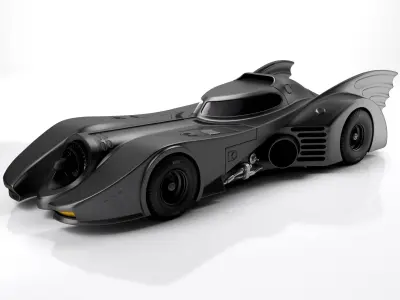  Batmobile 1989 3D model