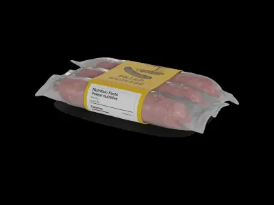 Dried sausages Dried Sausages 3D model