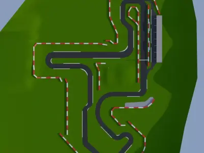 Taas Circuit Free low-poly 3D model
