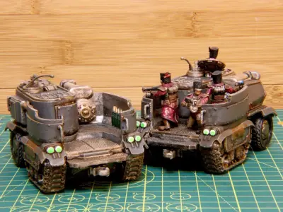 Exalted Scions - Appaloosa - Light Transport 3D print model