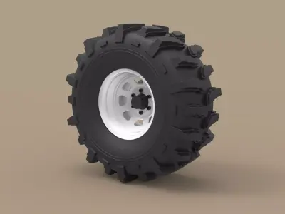 Offroad wheel 19 3D model