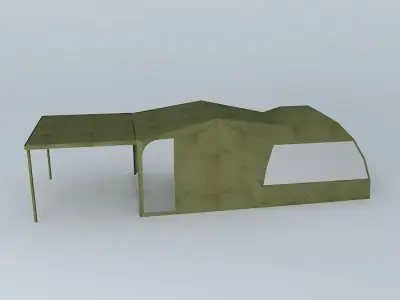 Jet Tent by OZ tent Free 3D model