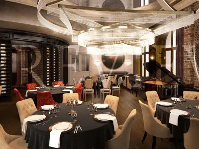 Wine restaurant 3D model