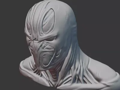 Alien Creature 3D print model get