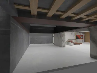 Car dealership Free low-poly 3D model